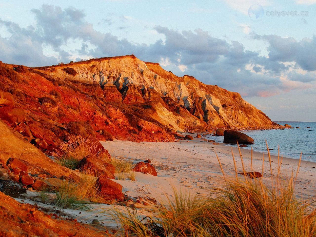 Foto: Gay Head Cliffs, Marthas Vineyard, Massachusetts