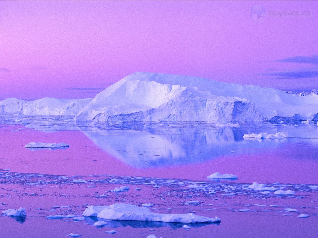 Foto: Icebergs In Jakobshavn, Disko Bay, Greenland