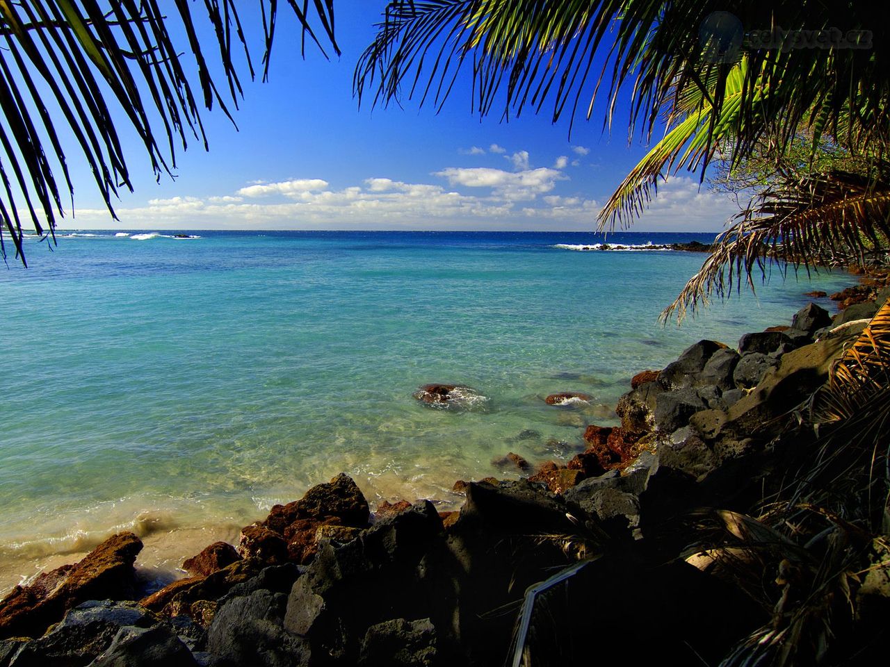 Foto: Palm Lagoon, Maui, Hawaii