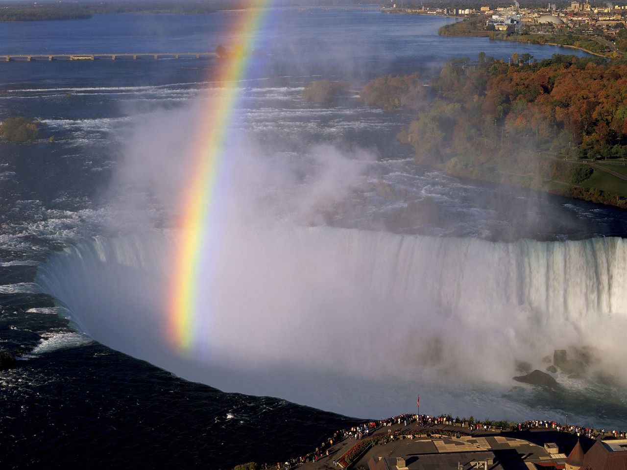 Foto: Canadian Horseshoe Falls, Niagara Falls, Ontario