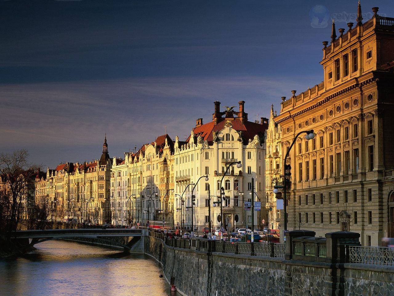 Foto: Vltava River, Prague, Czech Republic