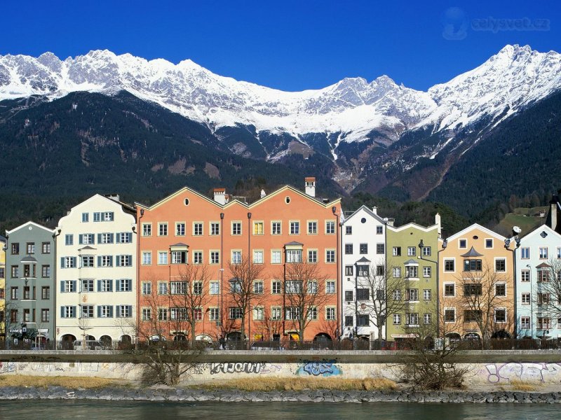 Foto: Inn River, Innsbruck, Austria